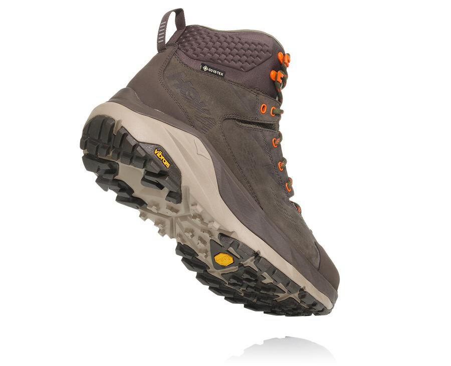 Hoka One One Hiking Boots Mens Brown - Kaha GORE-TEX - 82035QXVL